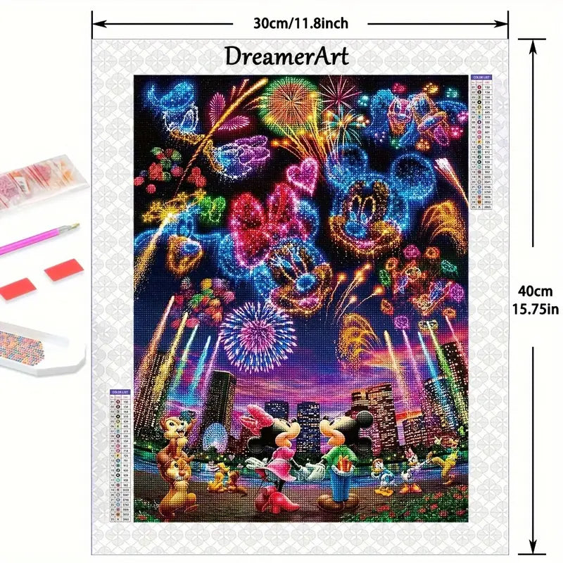 Frameless Diamond Painting Kit-Dinosaurs – Feeling Pretty Sparkly LLC