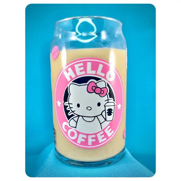 Hello Kitty Cup | Hello Kitty Cups | Hello Kitty Iced Coffee Cup | Iced  Coffee Cup | Trendy Iced Coffee Cup