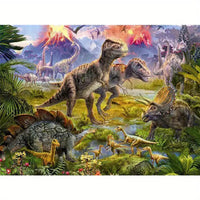 Dinosaur Frameless Diamond Painting Kit